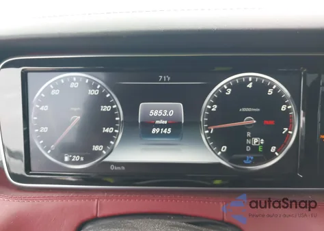 2016 Mercedes-Benz S 550 4Matic из США, поврежденный, VIN WDDXJ8FB2GA017749